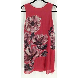 Taylor Dress Shift 14 Sleeveless Floral Women